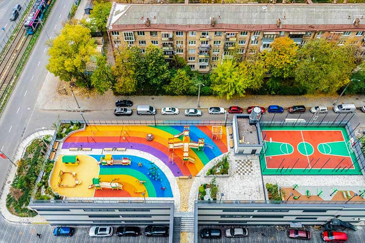 Victory-21 Luxury Apartment Center Киев Экстерьер фото